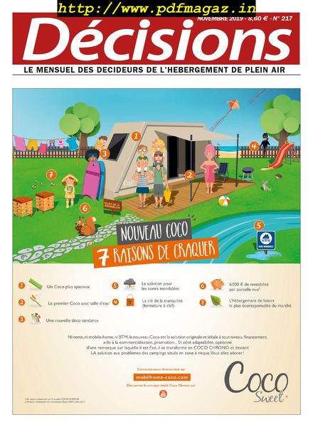 Decisions HPA – novembre 2019