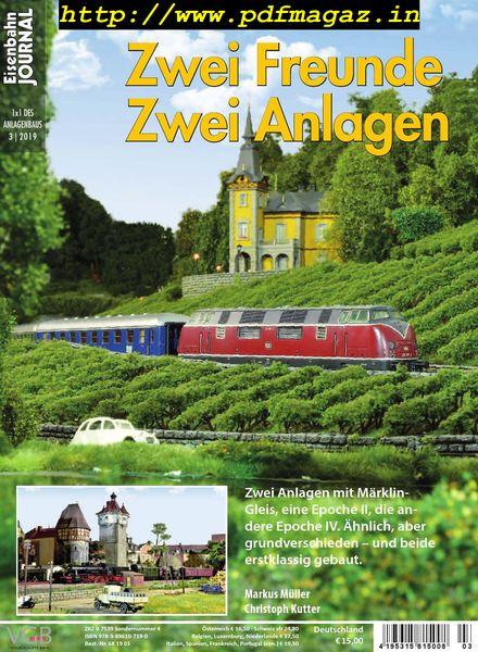 Eisenbahn Journal 1×1 des Anlagenbaus – Nr.3, 2019