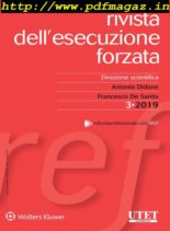 Esecuzione forzata – Maggio-Giugno 2019