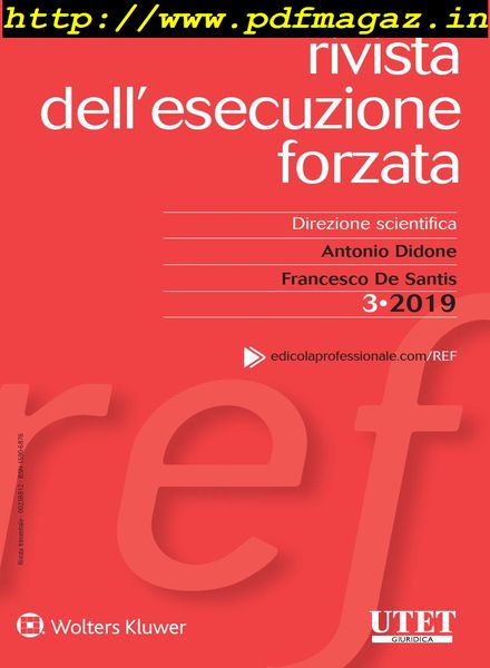 Esecuzione forzata – Maggio-Giugno 2019