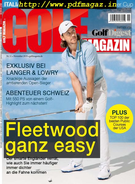 Golf Magazin – Oktober 2019