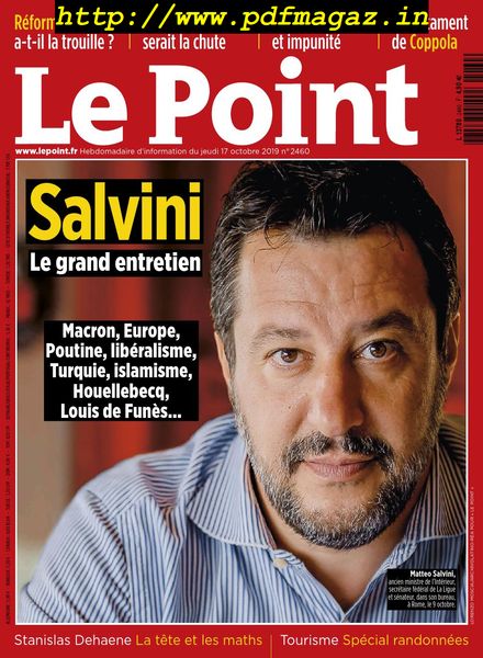 Le Point – 17 octobre 2019