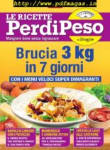 Le Ricette PerdiPeso – Ottobre 2019