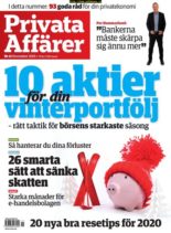 Privata affarer – 24 oktober 2019