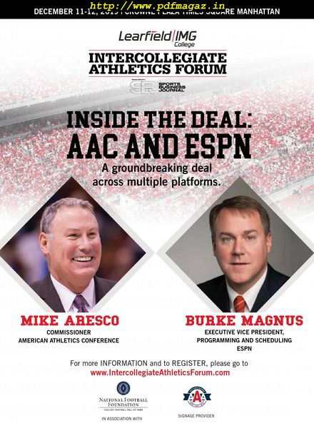 SportsBusiness Journal – 28 October 2019