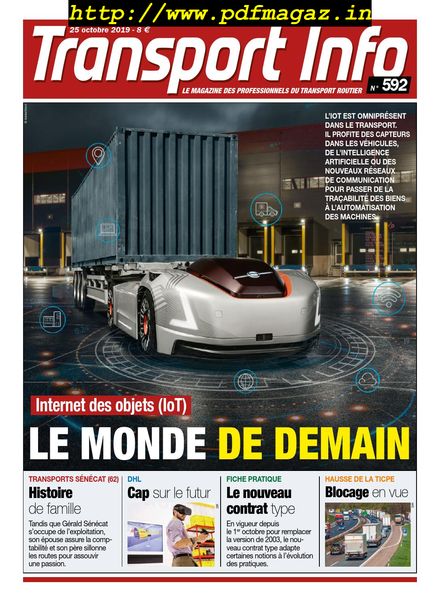 Transport Info – 25 octobre 2019