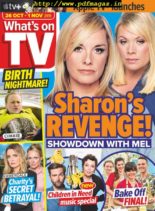 What’s on TV – 26 October 2019