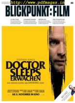 Blickpunkt Film – 28 Oktober 2019
