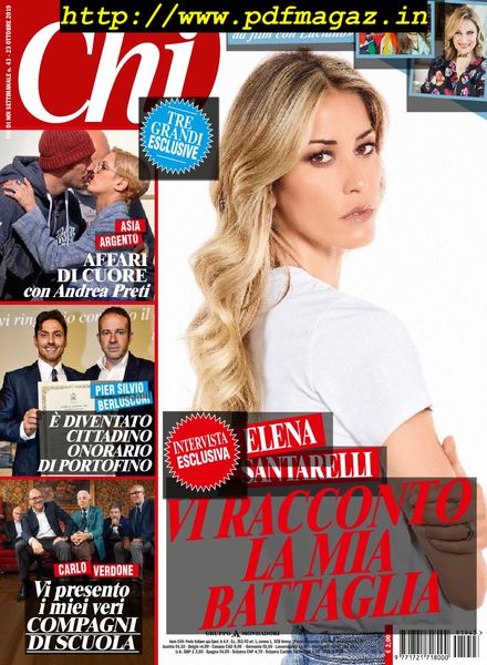 Chi – 23 ottobre 2019