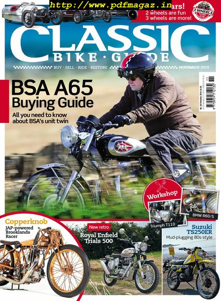 Classic Bike Guide – November 2019