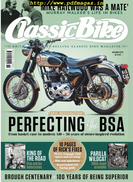 Classic Bike UK – November 2019