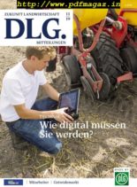 DLG Mitteilungen – Oktober 2019