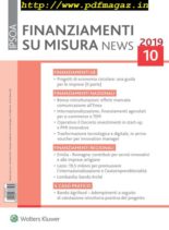 Finanziamenti su misura news – Ottobre 2019
