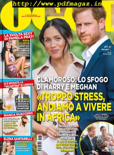 Oggi – 31 ottobre 2019