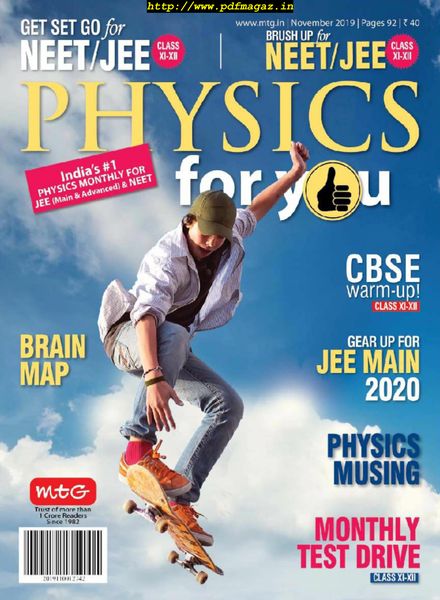 Physics For You – November 2019