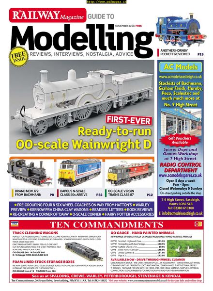 Railway Magazine Guide to Modelling – November 2019