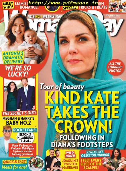 Woman’s Day New Zealand – October 28, 2019