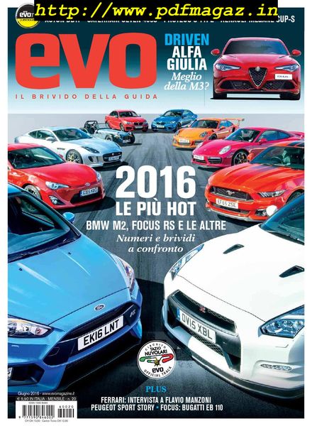 Evo Italia – Giugno 2016