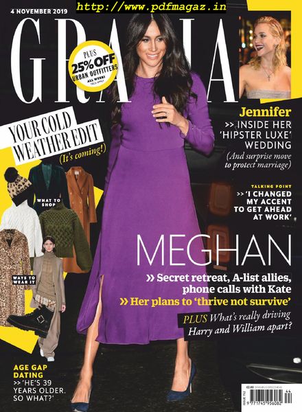 Grazia UK – 04 November 2019