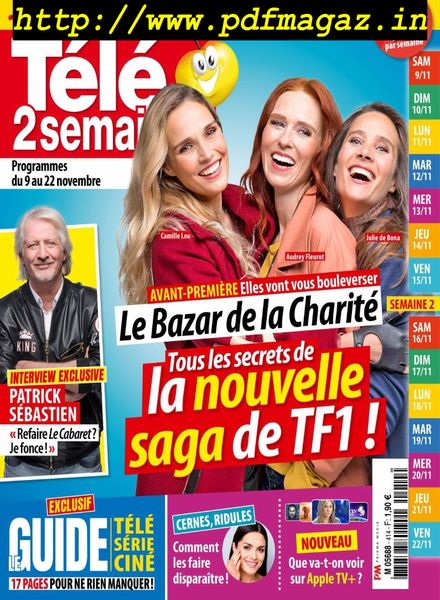 Tele 2 Semaines – 9 Novembre 2019