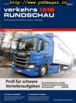 VerkehrsRundschau – 29 Oktober 2019