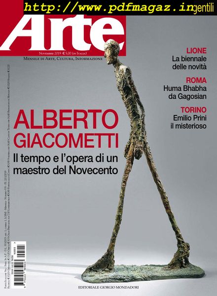 Arte – Novembre 2019