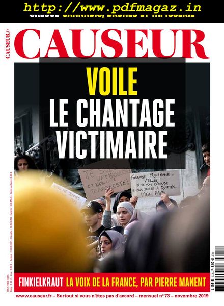 Causeur – novembre 2019