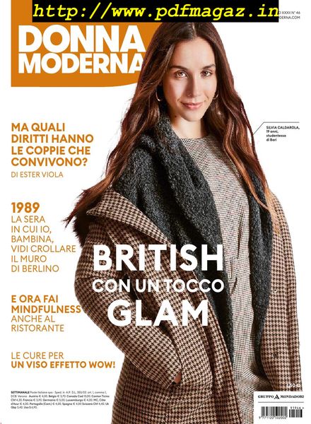Donna Moderna – 31 ottobre 2019