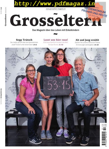Grosseltern-Magazin – Oktober 2019