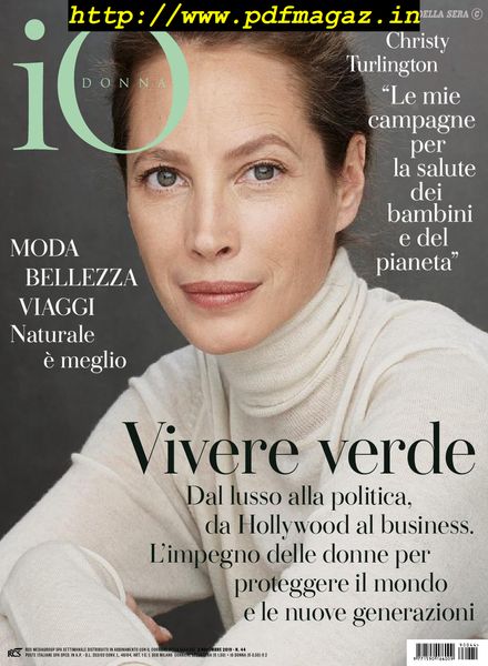 Io Donna del Corriere della Sera – 02 novembre 2019