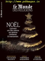 Le Monde des Religions – Novembre-Decembre 2019