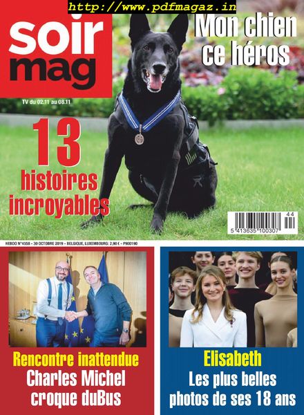 Le Soir Magazine – 04 novembre 2019