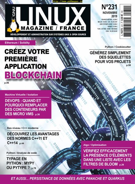 Linux Magazine France – Novembre 2019