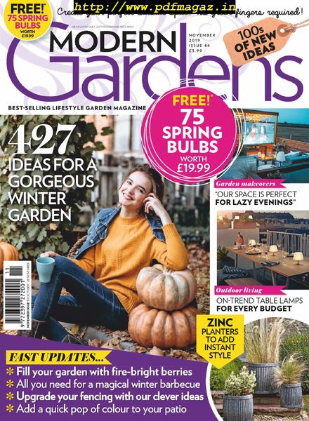 Modern Gardens – November 2019