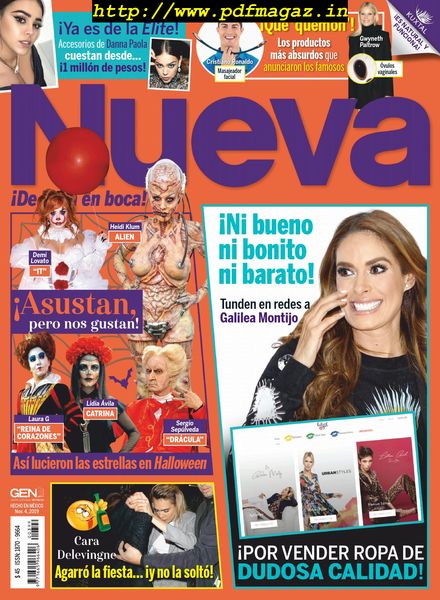 Nueva – noviembre 04, 2019