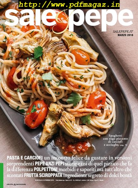 Sale & Pepe – Marzo 2018