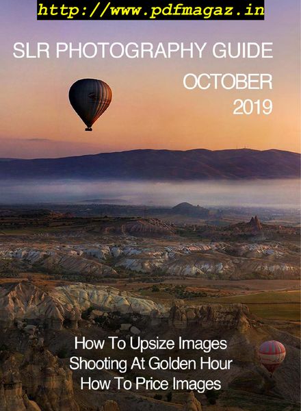 SLR Photography Guide – October 2019