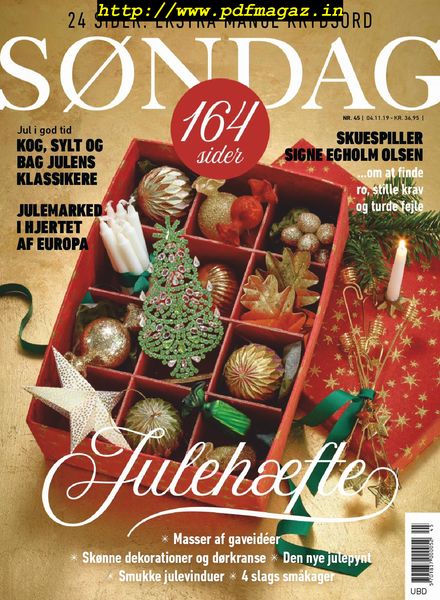 Sondag – 04 november 2019