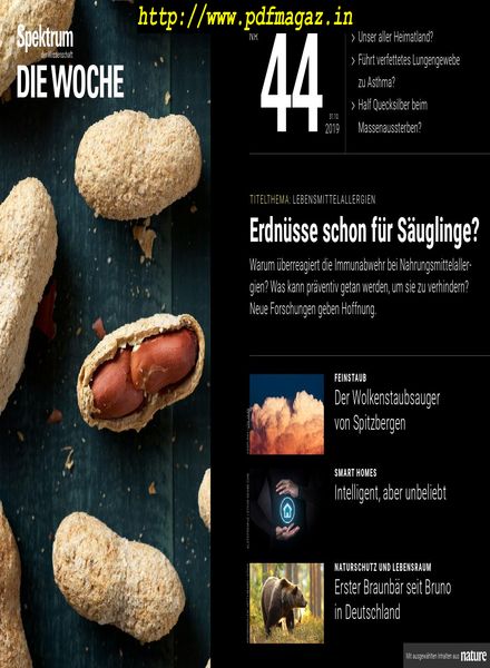 Spektrum Die Woche – 01 November 2019