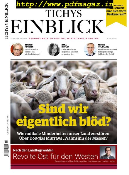 Tichys Einblick – Oktober 2019
