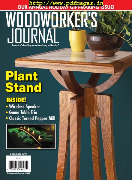 Woodworker’s Journal – December 2019