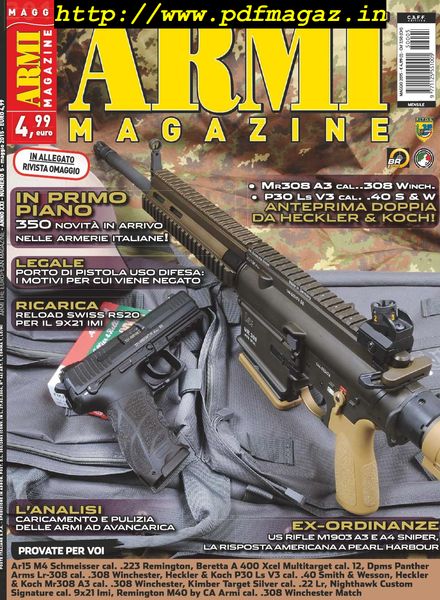 Armi Magazine – Maggio 2015