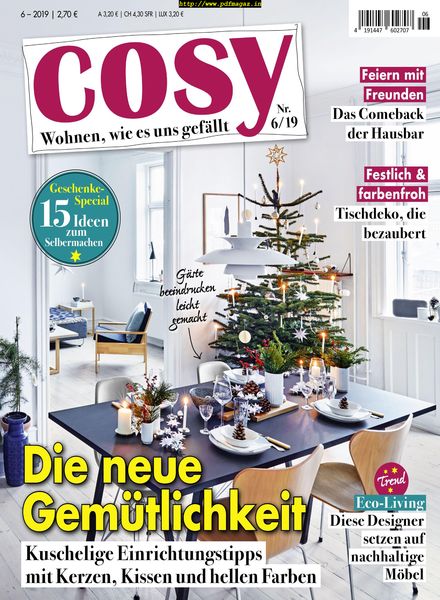 Cosy – November 2019