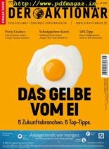 Der Aktionar – 30 Oktober 2019