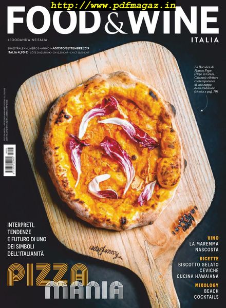 Food & Wine Italia – Agosto-Settembre 2019