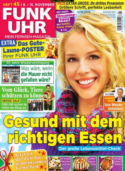 Funk Uhr – 01 November 2019