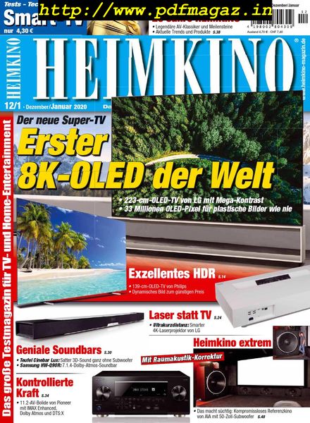 Heimkino – Dezember 2019 – Januar 2020