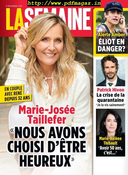 La Semaine – novembre 08, 2019