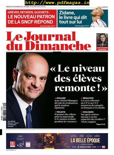Le Journal du Dimanche – 03 novembre 2019