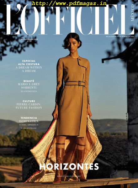 L’Officiel Mexico – noviembre 2019